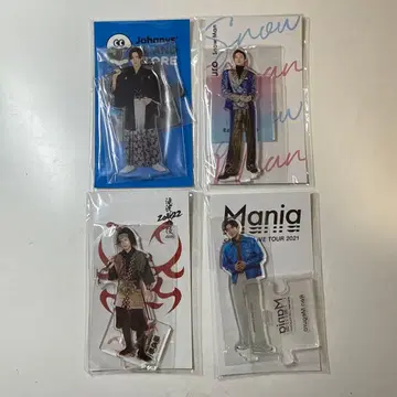 메구로 렌 Snow Man 아크릴 스탠드 4점 세트