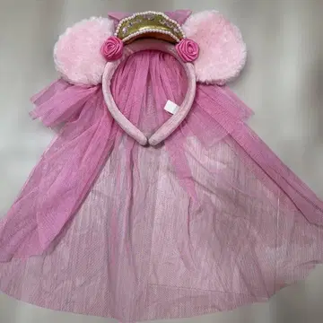 미니 머리띠 프린세스 베일 디즈니 티아라 공주 TDR