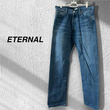 ETERNAL 이터널 데님 팬츠 34 일본제 스트레이트