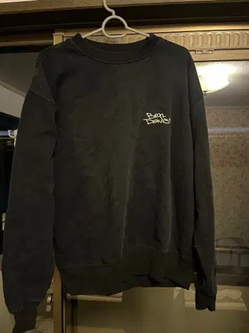 벤 데이비스 블랙 맨투맨 M 사이즈