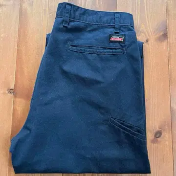 Dickies 워크 팬츠 스트레이트 사이드 포켓 네이비 32인치