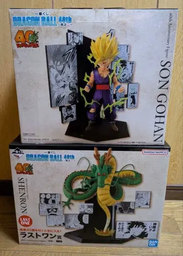 제일복권 드래곤볼 40주년 그 두 번째 피규어 손오반 신룡