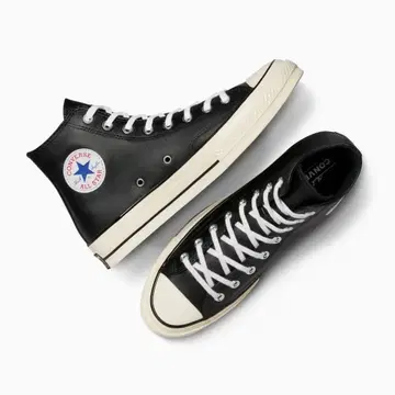 25.5 [ 미사용 새상품 ] CONVERSE CT70 클래식 가죽 블랙