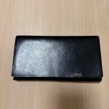 블랙 소사 장지갑 컬러풀 내부