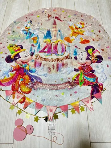 디즈니랜드 40주년 풍선 벌룬