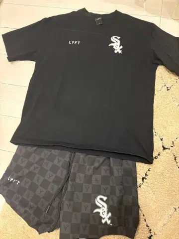 LYFT 리프트 화이트 양말 MLB 셋업