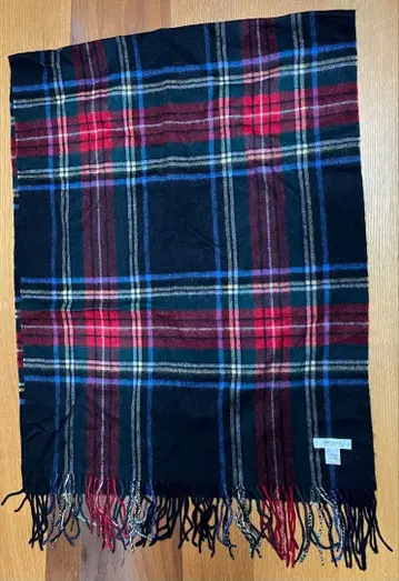 타탄 체크 스톨