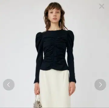 moussy 긴팔 블라우스