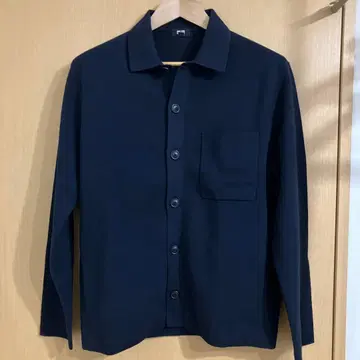 유니클로 밀라노립 셔츠 가디건 사이즈:M