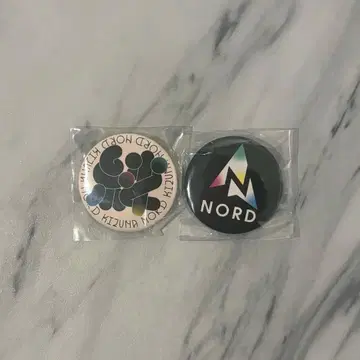 NORD 인연 캔뱃지 ( 로고 2종 )