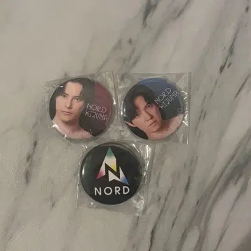 NORD 인연 캔뱃지 (후나키 켄 안보 타쿠키 로고)