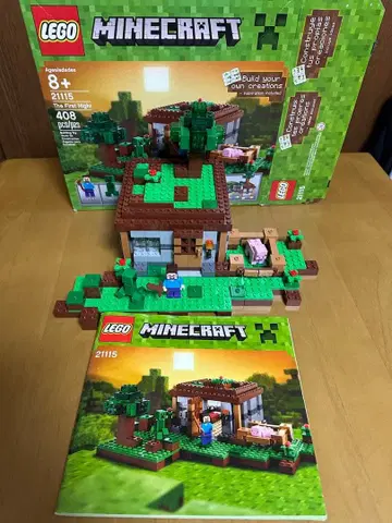 레고 마인크래프트 첫날 밤 21115