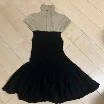 SCUT CLUB 슬리브리스 니트 원피스 M 사이즈