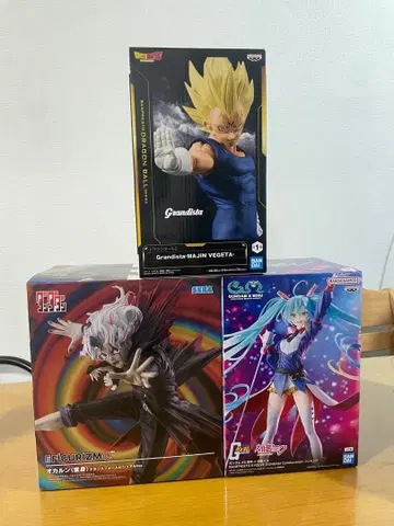 하츠네 미쿠GUNDAM 오카룬 변신 베지터 3체