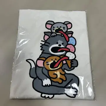 [미개봉 새상품] 톰과 제리 복권 T셔츠