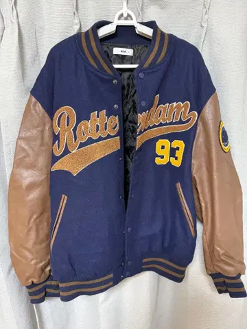 WEGO 바시티 자켓