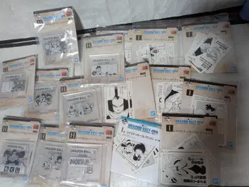 제일복권 드래곤볼 40th 40주년 목차 제2 시계 부품 스티커