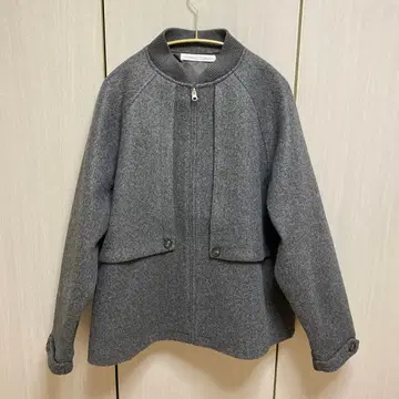 [시착만 한 상품] 블루블루에 울 라이크 블루종 차콜 그레이 코트