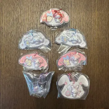 산리오 캐릭터즈 패키지 참 시크릿 포함 7개 묶음 판매