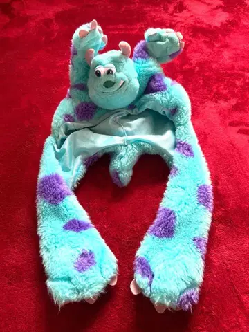 디즈니 몬스터즈 잉크 샐리 팬캡 기믹 에어펌프