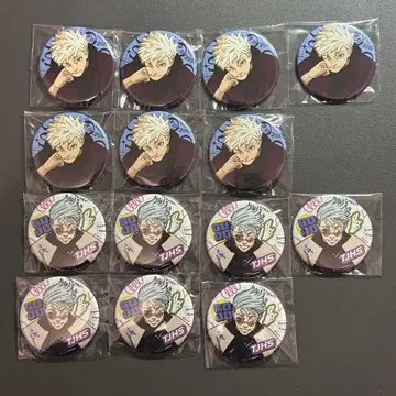 점프 GIGA 전원 참가 캔뱃지 주술회전 고죠 사토루 2종 총 14점