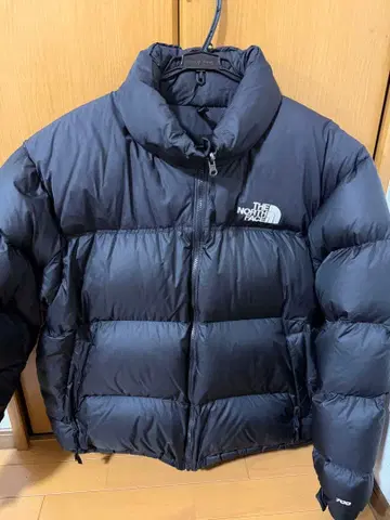 THE NORTH FACE 블랙 다운 자켓 눕시 700 USA 기획