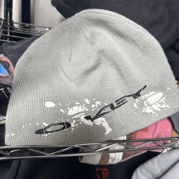 OAKLEY 그레이 니트 모자 00s