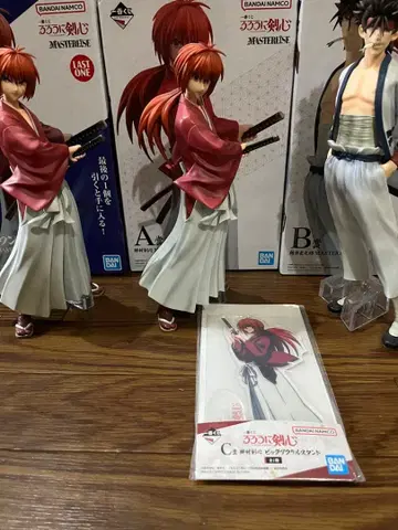 바람의 검심 제일복권 피규어 세트 a b c 라스트 원