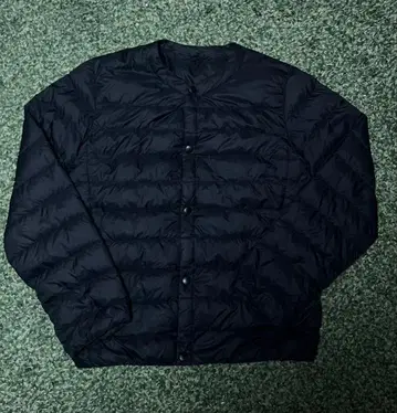 무인양품 다운 블랙 M