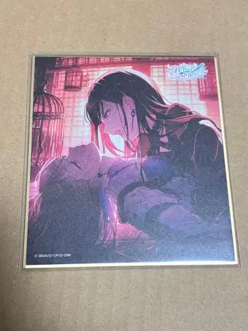 시라이시 안 색지 1장