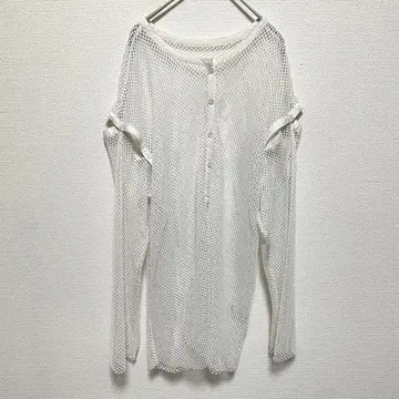 apres jour mignon 메쉬 가디건 아이보리 LL 사이즈