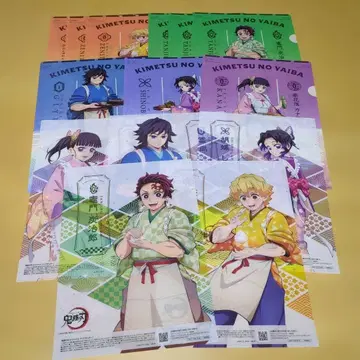 귀멸의 칼날 클리어 파일 클리어 포스터