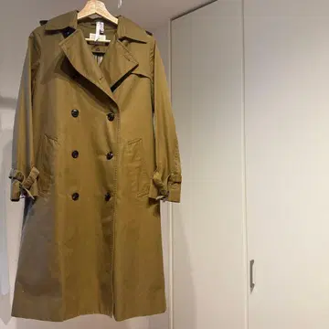 IENA 샴브레이 개버딘 트렌치코트 라이너 포함