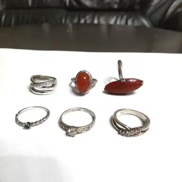 실버 925 반지 6개 세트 묶음 판매