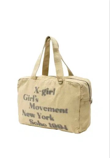X-girl HAZY LOGO 2WAY BIG TOTE BAG