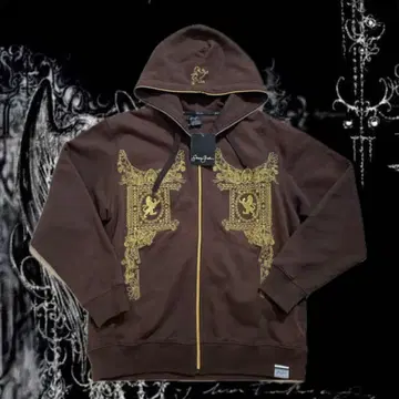 택 포함 Sean John 집업 자수 후디 XXL 시크 스타일 헤이세이