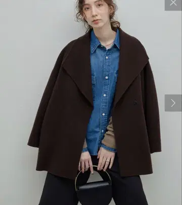 GALLARDAGALANTE 더블 페이스 숏코트