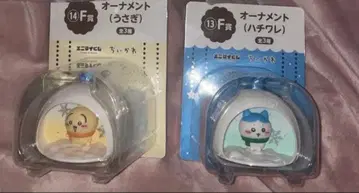 애니마이 복권 치이카와 F상 오너먼트 하치와레 토끼 1번 복권