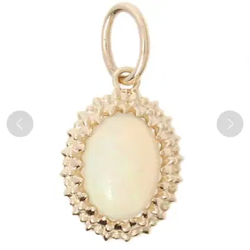 agete K10 오팔 목걸이 참