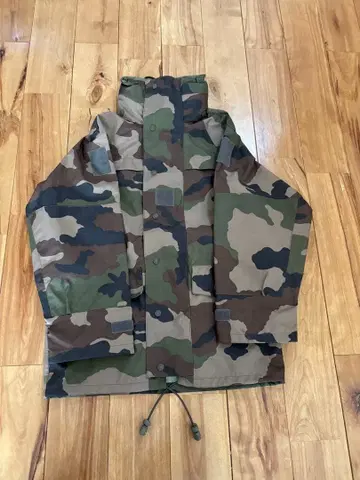 프랑스군 CCE CAMO WATERPROOF 필드 파카 4 포켓