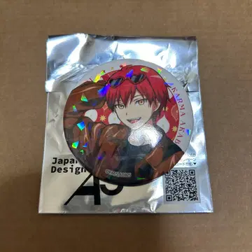 요미우리랜드 암살교실 아카바네 카르마 캔뱃지 홀로그램