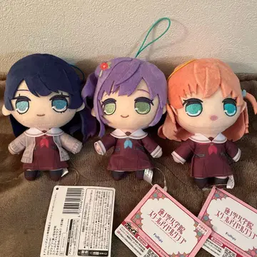 러브 라이브! 하스노소라 여학원 큐루마루 봉제 인형 3종 세트