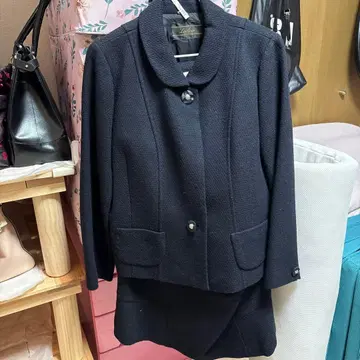 Leilian 네이비 정장 세트