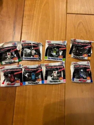 UCC TAMIYA RC카 컬렉션 전 8종 세트