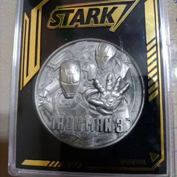 아이언맨 3 메탈 코인 MARVEL