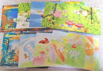 포켓몬 카드 서던 아일랜드 부속 엽서 6종