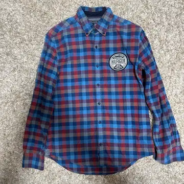 [ 레어템 ] TOMMY HILFIGER 긴팔 체크 셔츠