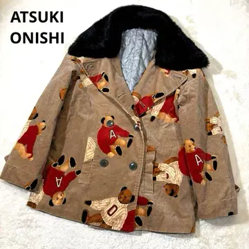 ATSUKI ONISHI 아츠키 오오니시 곰돌이 bear 코트