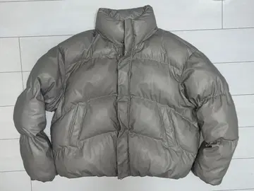 ZARA 크롭 퍼프 다운 자켓