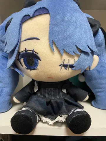 Ado 럭키 블루 봉제 인형 au